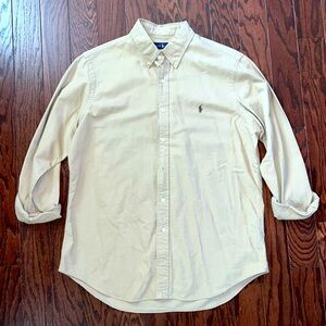 Ralph Lauren Dress shirt size large - Khaki